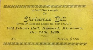 Christmas Ball ticket